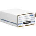 Fellowes Bankers Box Liberty Binder-Pak Storage Box, Blue, FEL48110
