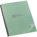 ACCO Swingline GBC Design View Poly Covers, Clear, 8 1/2" Width x 11" Length, 25 / Pack, GBC2514496