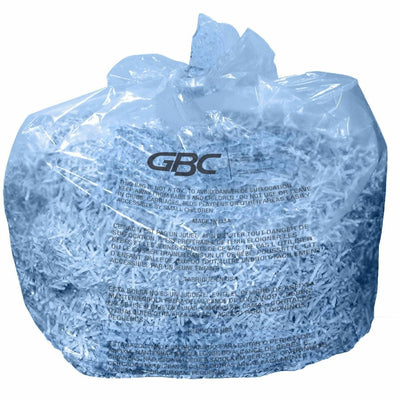 ACCO GBC Shredder Bags - For Large Office Shredders, Clear, 25 / Box, GBC1765015