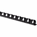 ACCO GBC CombBind Binding Spines, Black, 8 1/2" Width x 11" Length, 100 / Box, GBC4000044