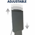 ACCO Quartet DuraMax Presentation Easel, Gray, QRT200E