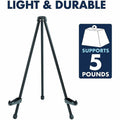 ACCO Quartet Tabletop Instant Easel, Black, QRT28E