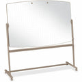 ACCO Quartet Large Reversible Total Erase Mobile Easel, QRT3640TE