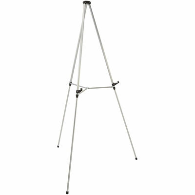 ACCO Quartet Lightweight Telescoping Display Easel, Silver, /CT — view 1