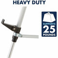 ACCO Quartet Lightweight Telescoping Display Easel, Silver, QRT50E