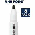 ACCO Quartet ReWritables Mini Dry-Erase Markers, 6 / Set, QRT51659312Q