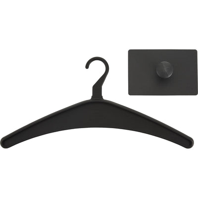 ACCO Quartet Single Post Magnetic Hook, Black, QRT2015M