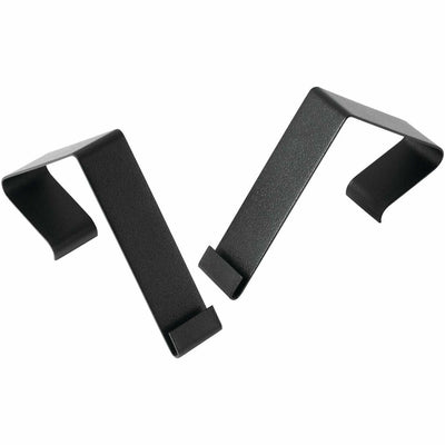 ACCO Quartet Matrix Cubicle Partition Hangers, Black, 2 / Set — view 1