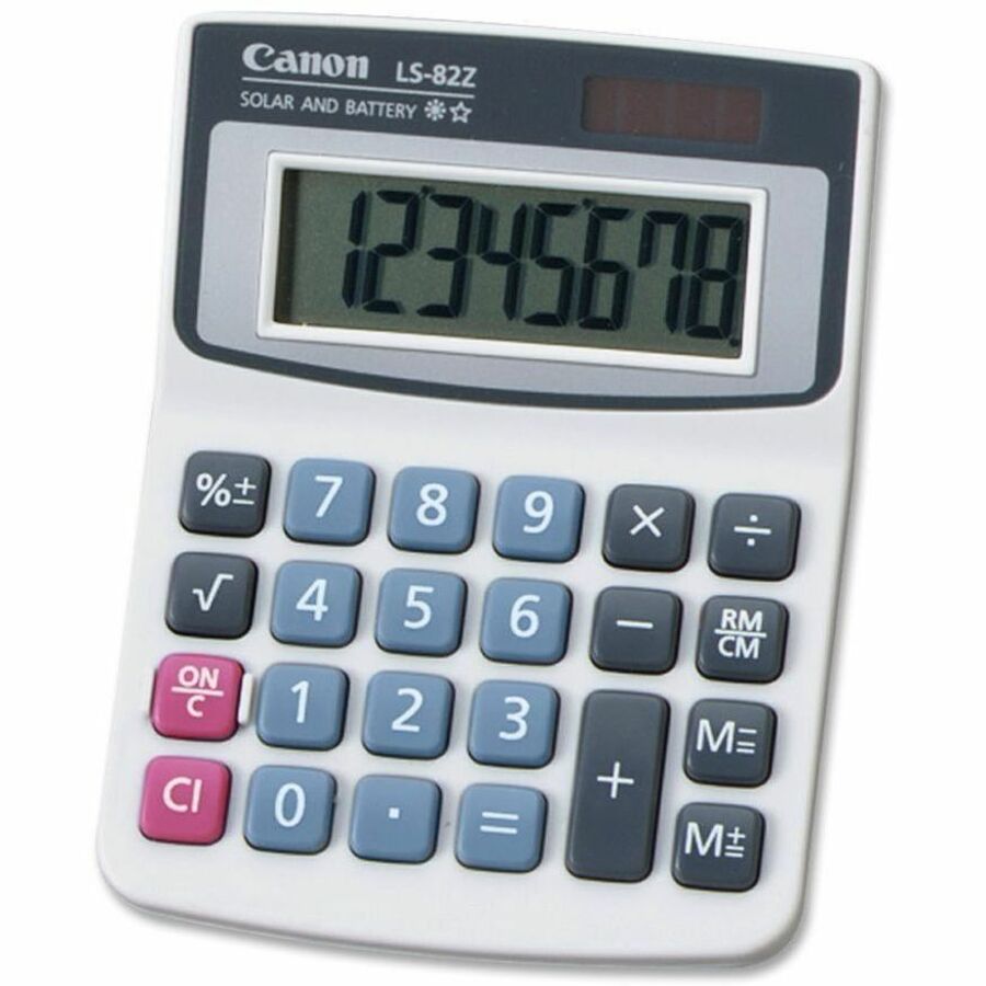 Canon LS82Z Handheld Calculator, 3.5" x 0.3", CNMLS82Z