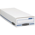 Fellowes Bankers Box STOR/FILE Check Storage Boxes, Blue, 12 / Carton, FEL00706