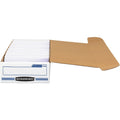 Fellowes Bankers Box STOR/FILE Check Storage Boxes, Blue, 12 / Carton, FEL00706