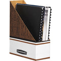 Fellowes Bankers Box Magazine Files - Oversized Letter, White, 12 / Carton, FEL07224