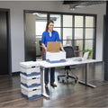 Fellowes Bankers Box R-Kive File Storage Box, Blue, 12 / Carton, FEL07243