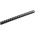 Fellowes Plastic Binding Combs - Black, 5/8" Diameter, 8 1/2" Width x 11" Length, 1 Pack, FEL52327