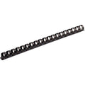 Fellowes Plastic Binding Combs - Black, 1/2" Diameter, 8 1/2" Width x 11" Length, 1 Pack, FEL52326