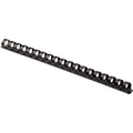 Fellowes Plastic Binding Combs - Black, 1/2" Diameter, 8 1/2" Width x 11" Length, 1 Pack, FEL52326