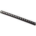 Fellowes Plastic Binding Combs - Black, 3/8" Diameter, 8 1/2" Width x 11" Length, 1 Pack, FEL52325