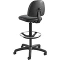Safco Precision Extended Height Drafting Chair, Black, SAF3406BL