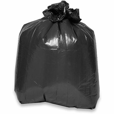 Genuine Joe Low Density Liners, Black, 40 / Carton, GJO04046