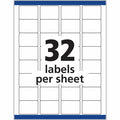Avery Laser Inkjet Printer Permanent ID Labels, White, 480 / Pack, AVE6570