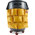 Rubbermaid Commercial Brute Utility Container Caddy Bag, Yellow, RCP264200YW