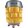 Rubbermaid Commercial Brute Utility Container Caddy Bag, Yellow, RCP264200YW