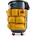 Rubbermaid Commercial Brute Utility Container Caddy Bag, Yellow, RCP264200YW