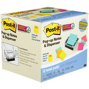 Post-it® Super Sticky Dispenser Notes and Dispenser, 1 Pack