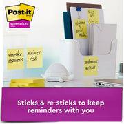 Post-it® Super Sticky Notes, 1 Pack