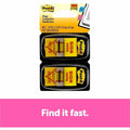 3M Post-it Message Flags, Yellow, 1 Pack, MMM680-SH2