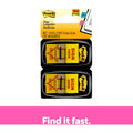 3M Post-it Message Flags, Yellow, 1 Pack, MMM680SH2
