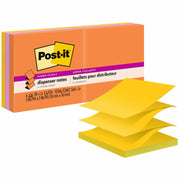 Post-it® Super Sticky Dispenser Notes - Energy Boost Color Collection, 1 Pack