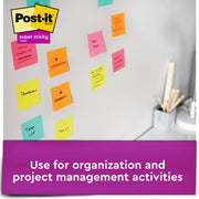 Post-it® Super Sticky Dispenser Notes - Energy Boost Color Collection, 1 Pack