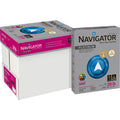 The Navigator Company Navigator Platinum Office Multipurpose Paper - Bright White, 8 1/2" x 11", 5 / Carton, SNANPL1128