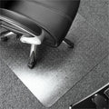 Floortex Polycarbonate Rectangular Chair Mat for Carpets up to 1/2" - 35" x 47", Clear, FLR118923ER
