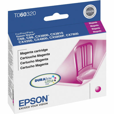 Epson DURABrite Original Inkjet Ink Cartridge - Magenta -, EPST060320S