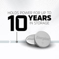 Energizer 2450 Lithium Coin Battery, EVEECR2450BP