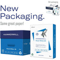 International Paper Company Hammermill Great White 3HP Recycled Copy Paper - White, 8 1/2" x 11", 10 / Carton, HAM86702