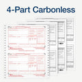 TOPS Carbonless Standard W-2 Tax Forms, 5.50" Width x 8.50" Length, 24 / Pack, TOP2204