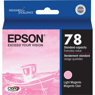 Epson Claria Original Inkjet Ink Cartridge - Light Magenta -, EPST078620S