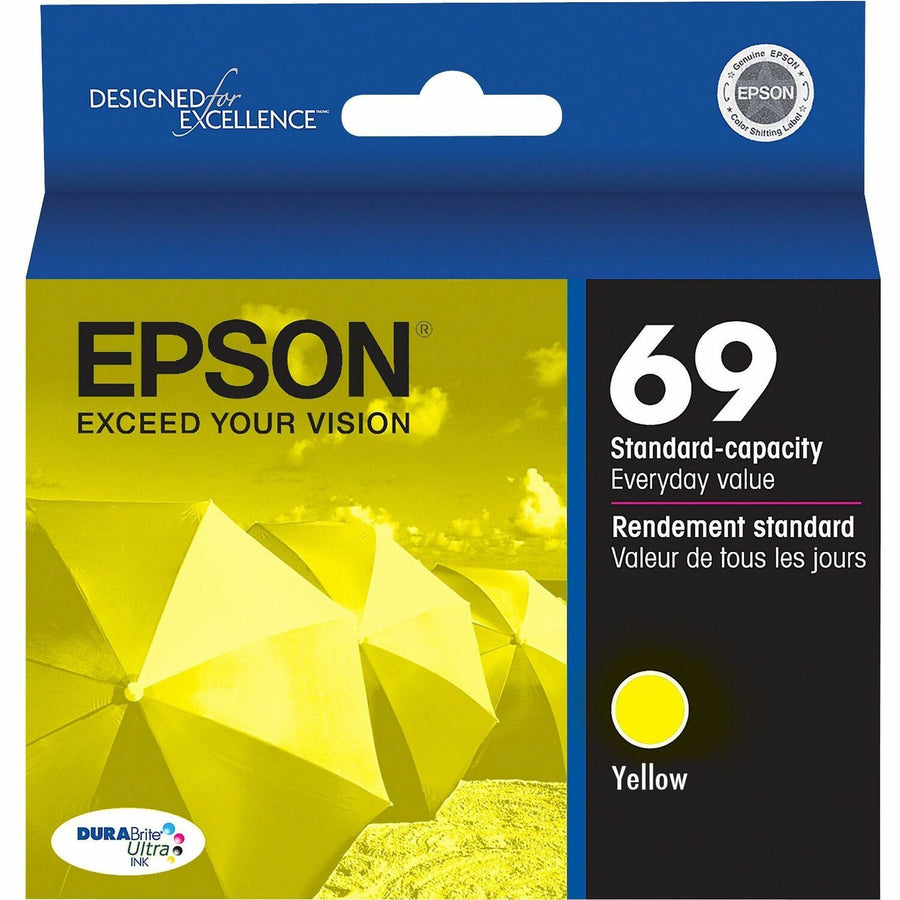 Epson DURABrite T069420 Yellow Ink Cartridge, EPST069420-S