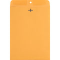 Nature Saver Recycled Clasp Envelopes, Yellow, 100 / Box, NAT00857