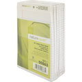 Nature Saver 100% Recycled White Jr. Rule Legal Pads - Jr.Legal, 5" x 8", 1 Dozen, NAT00863