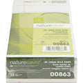 Nature Saver 100% Recycled White Jr. Rule Legal Pads - Jr.Legal, 5" x 8", 1 Dozen, NAT00863
