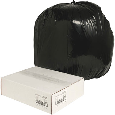 Nature Saver Black Low-density Recycled Can Liners, 1 Carton — view 1