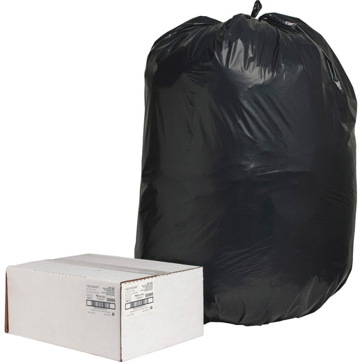 Nature Saver Black Low-density Recycled Can Liners, 1 Carton