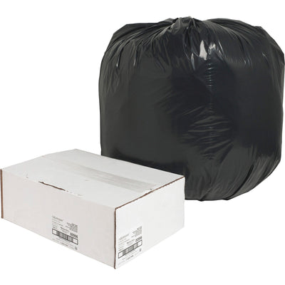 Nature Saver Black Low-density Recycled Can Liners, 1 Carton — view 1