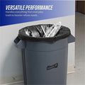Genuine Joe Heavy-Duty Trash Can Liners, Black, 1 Carton, GJO01532