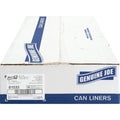 Genuine Joe Heavy-Duty Trash Can Liners, Black, 1 Carton, GJO01533