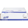 Genuine Joe High-Density Can Liners, Clear, 20 / Carton, GJO01756